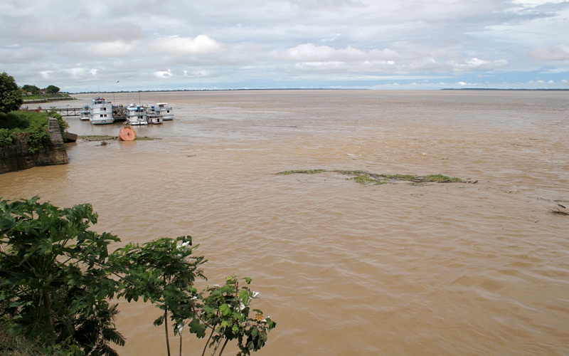 Parintins Port on the Amazon River
