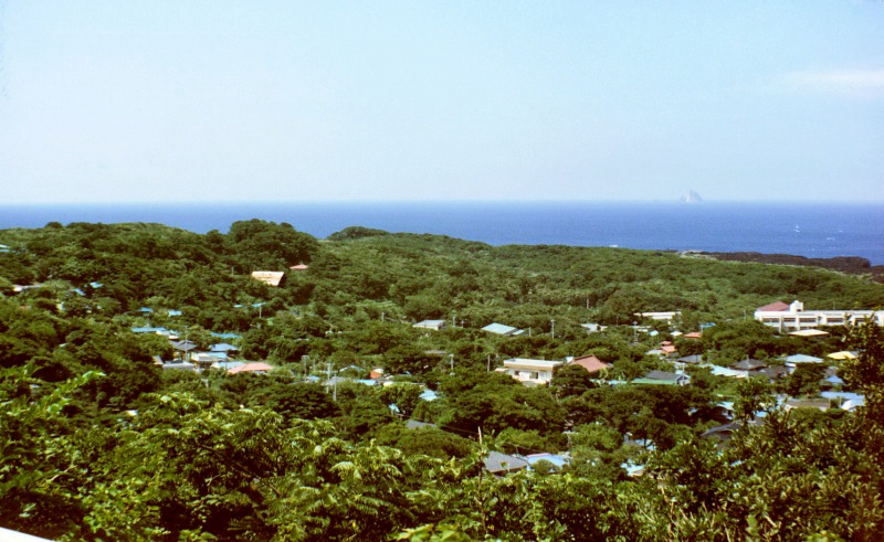 Lush Ako Settlements, Miyake Island, in 1979