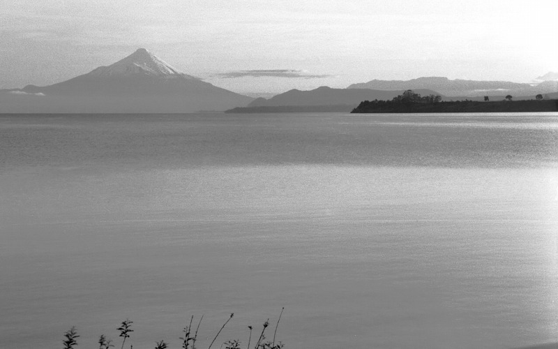 Osorno Volcano beyound Llanquihue Lake