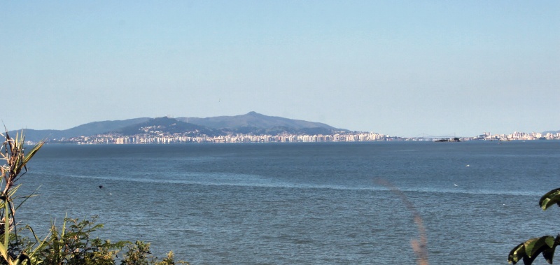 Santa Catarina Island and townscape of Florianópolis