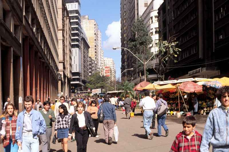 Downtown of Porto Alegre