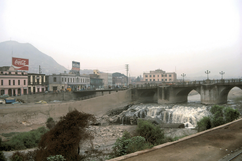 Rimac River in Lima