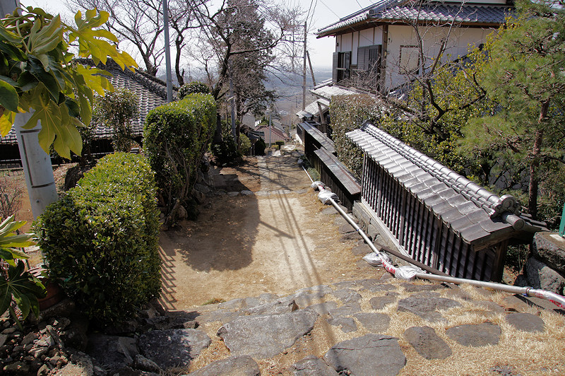 Upper part of Tsukuba Road