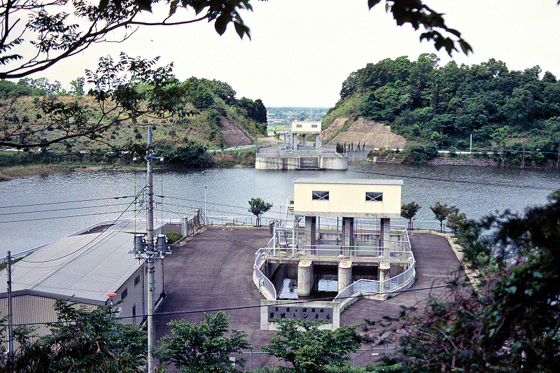 Tsukushi Lake built as a reservoir for Kasumigaura Irrigation Water