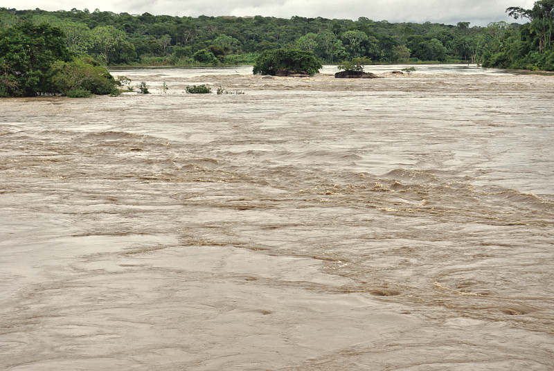 Santo Antonio Rapids before the construction of the power plant