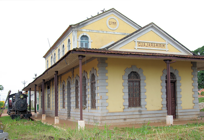 Madeira-Mamoré Railway upstream terminal, Guajará-Mirim Station